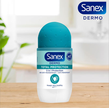 Sanex Déodorant Anti-Transpirant Bille Dermo Total Protection