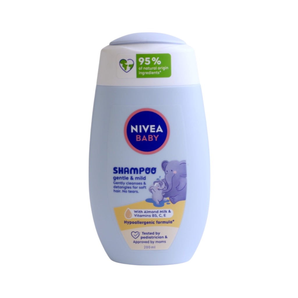 Shampooing Bébé Doux & Délicat – Nivea Baby (200 Ml)