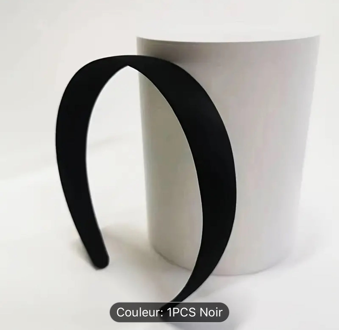 1 عصابة رأس بتصميم بسيط، حافة عريضة غير قابلة للانزلاق، إكسسوار شعر أنيق، عصابة رأس