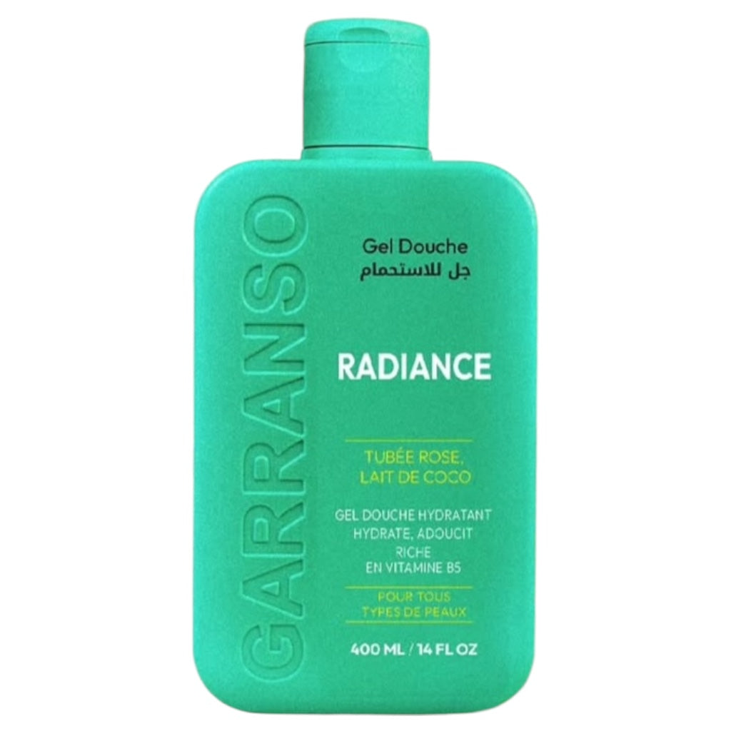 Garranso Gel Douche Radiance Tubée Rose Lait De Coco