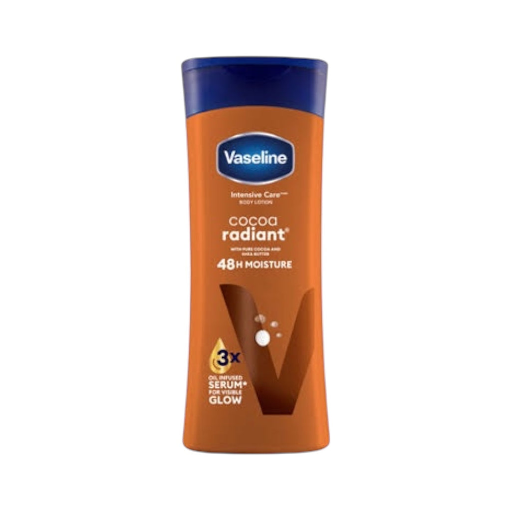 Vaseline – Lait Corporel Cocoa Radiant (Hydratation 48H)