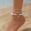 Bracelets De Cheville Perles & Charms Océan – Élégance Bohème