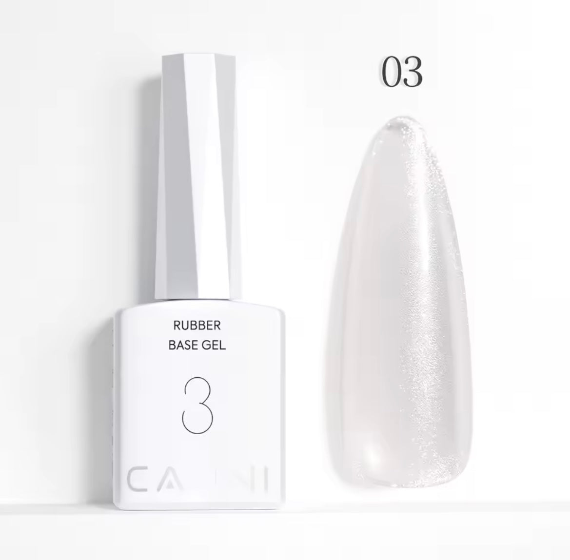 Canni Gel De Base En Caoutchouc Souple Tremper Gel Pour Ongles Renforcement Pour Manucure Naturelle