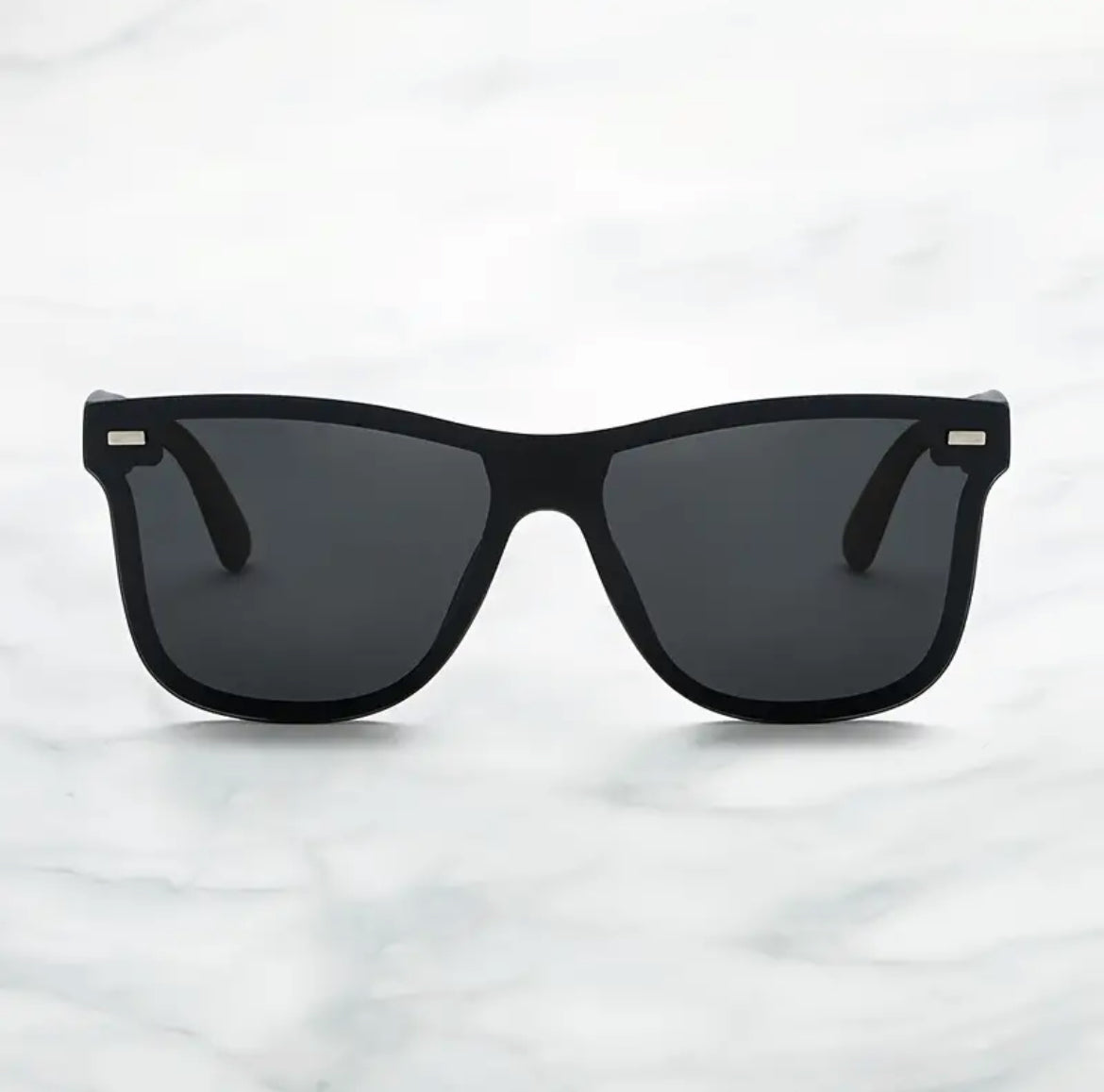 Lunettes De Soleil Noires Classiques Rétro Polyvalentes Pour Hommes Et Femmes