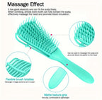 Brosse Anti-Nœuds Yaowithsu Peigne Démêlant 8 Griffes Pour Cheveux Secs Ou Mouillés