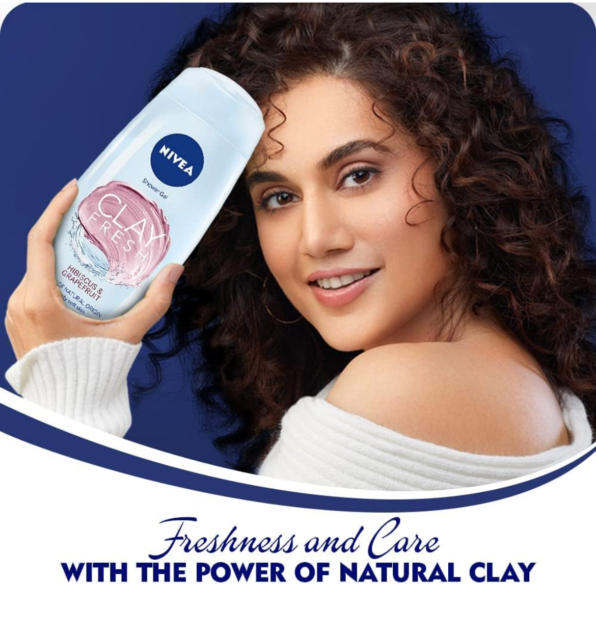 Nivea Creme De Douche Clay Fresh