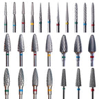 رؤوس مثقاب أظافر سيراميكية، قاطعة مانيكير، مبرد أظافر كهربائي، مزيل بشرة