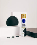 مزيل عرق نيفيا للنساء للأسود والأبيض غير مرئي وحريري ناعم ×5 مضاد للتعرق يدوم 72 ساعة