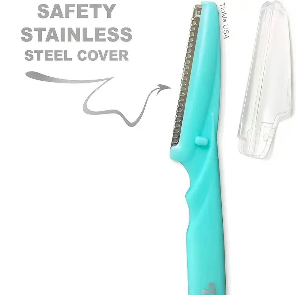 شفرة حلاقة متعددة الأغراض لتقشير الحواجب، قطعة واحدة