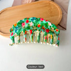 Barrettes À Cheveux Pailletées Boho-Chic - Design Coloré Et Iridescent Pour Femmes & Filles | Parfaites Pour Les Coiffures Quotidiennes