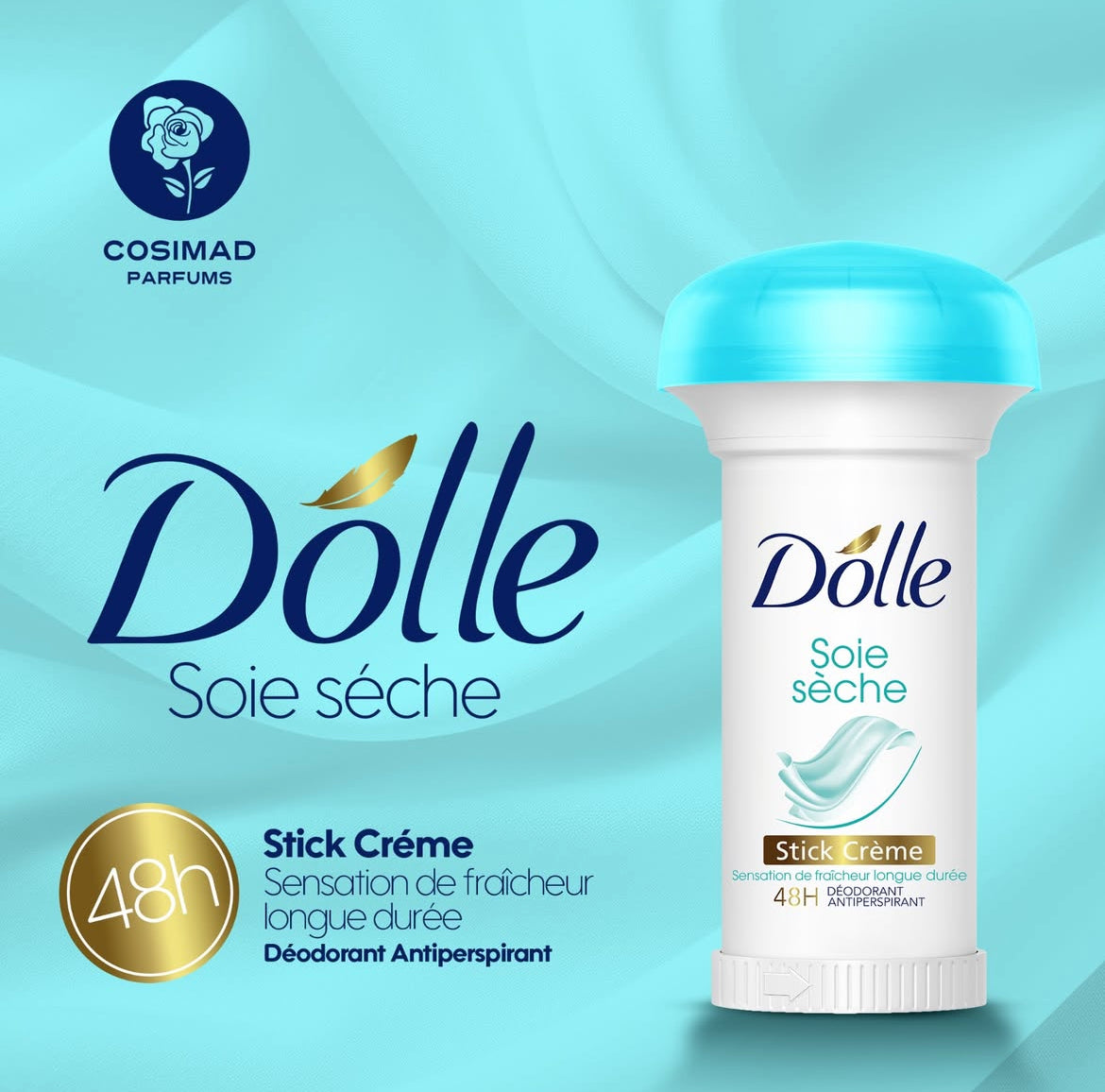 كريم مزيل العرق دوللي دراي سيلك 48 ساعة