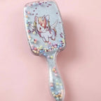 Brosse À Cheveux Cartoon Mermaid Princess Hair Brush Print Air Cushion Massage Comb