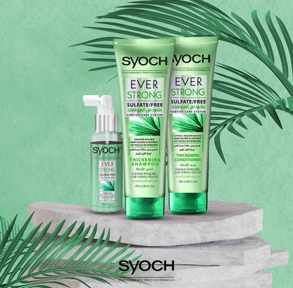 SYOCH EVER STRONG SULFATE/FREE SHAMPOOING SANS SULFATE L'EXTRAIT DE FEUILLE DE ROMAN THICKENING SHAMPOO