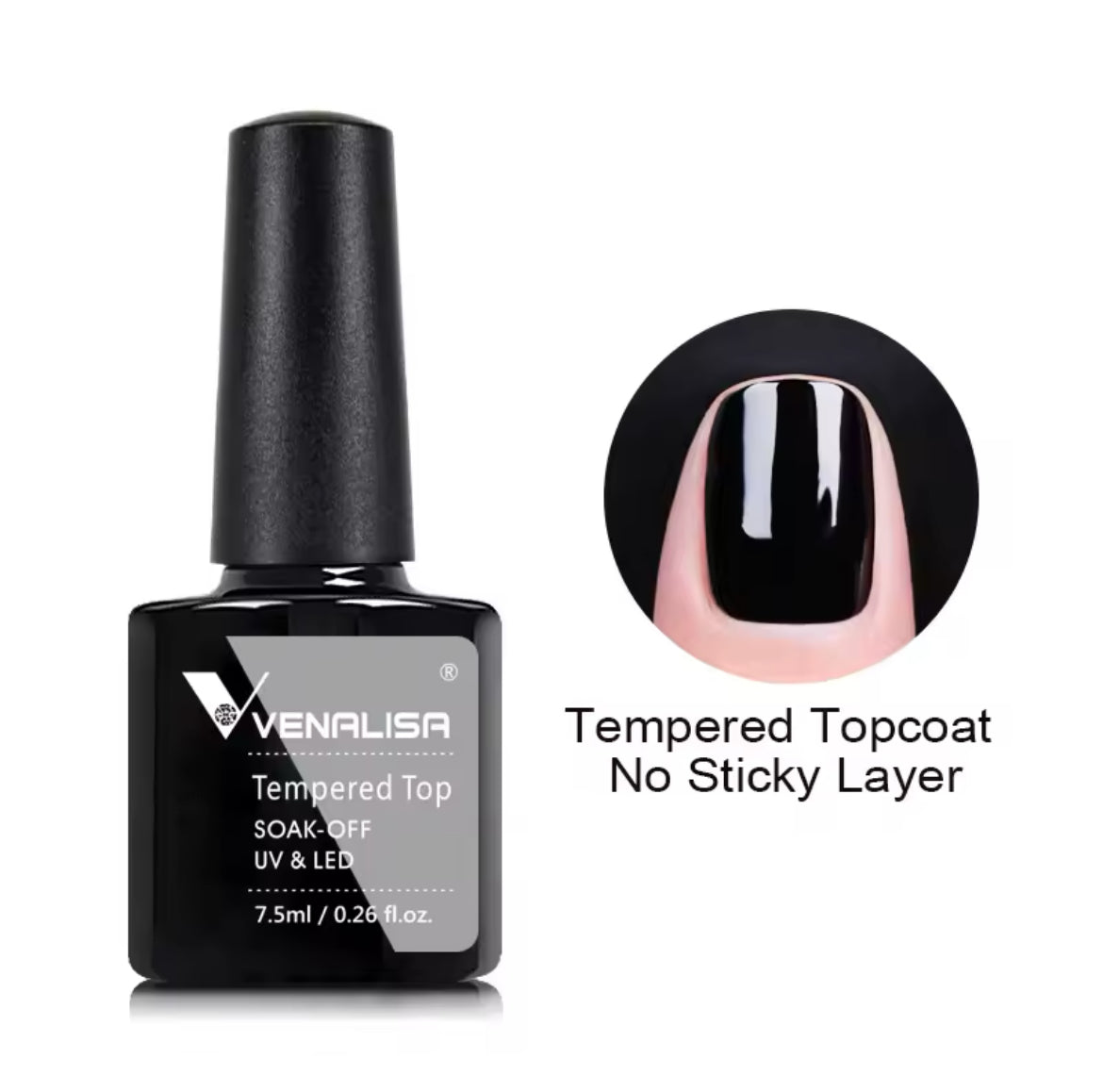 طلاء فيناليسا العلوي المُقسّى بالأشعة فوق البنفسجية والليد