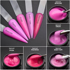 جل أوبزيا ذاتي التسوية، حليب/زبادي/جل تشكيل ملون