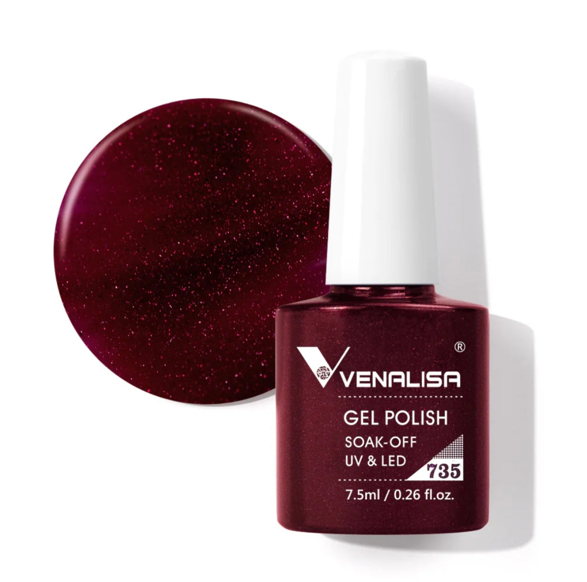 Venalisa Vip3 60 Couleurs Uv Gel Vernis À Ongles Semi-Permanent 1Pc