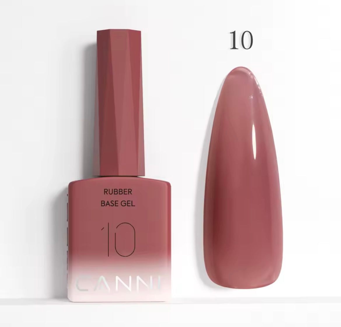 Canni Gel De Base En Caoutchouc Souple Tremper Gel Pour Ongles Renforcement Pour Manucure Naturelle