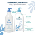 جل غسول الجسم والشعر من بيولين للبشرة الحساسة والشعر الناعم