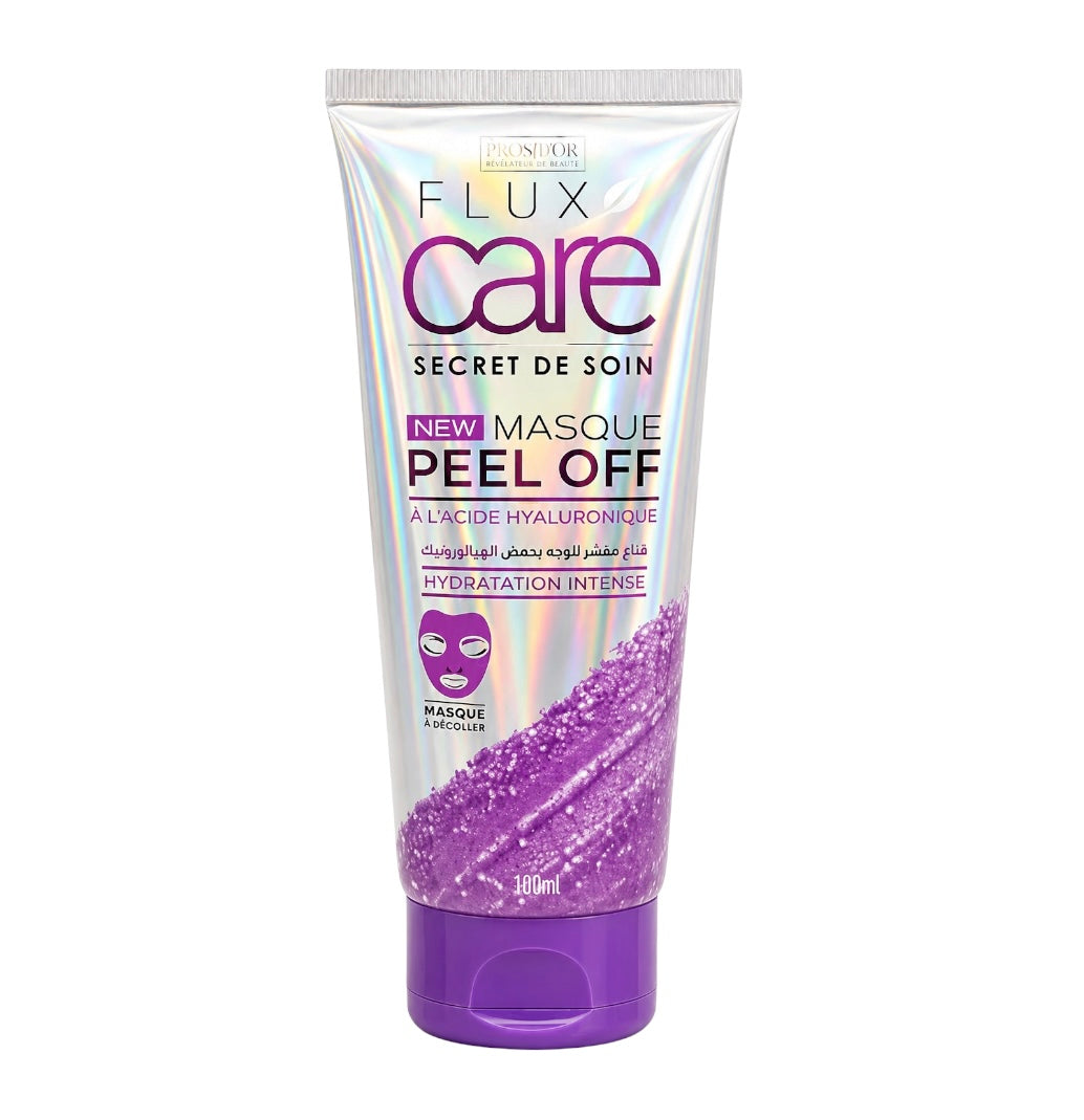 Flux Care Masque Peel-Off À L’Acide Hyaluronique – Hydratation Intense