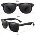 Paires De Lunettes De Soleil Classiques Avec Des Verres Colorés