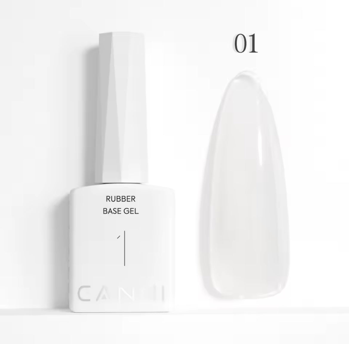 Canni Gel De Base En Caoutchouc Souple Tremper Gel Pour Ongles Renforcement Pour Manucure Naturelle