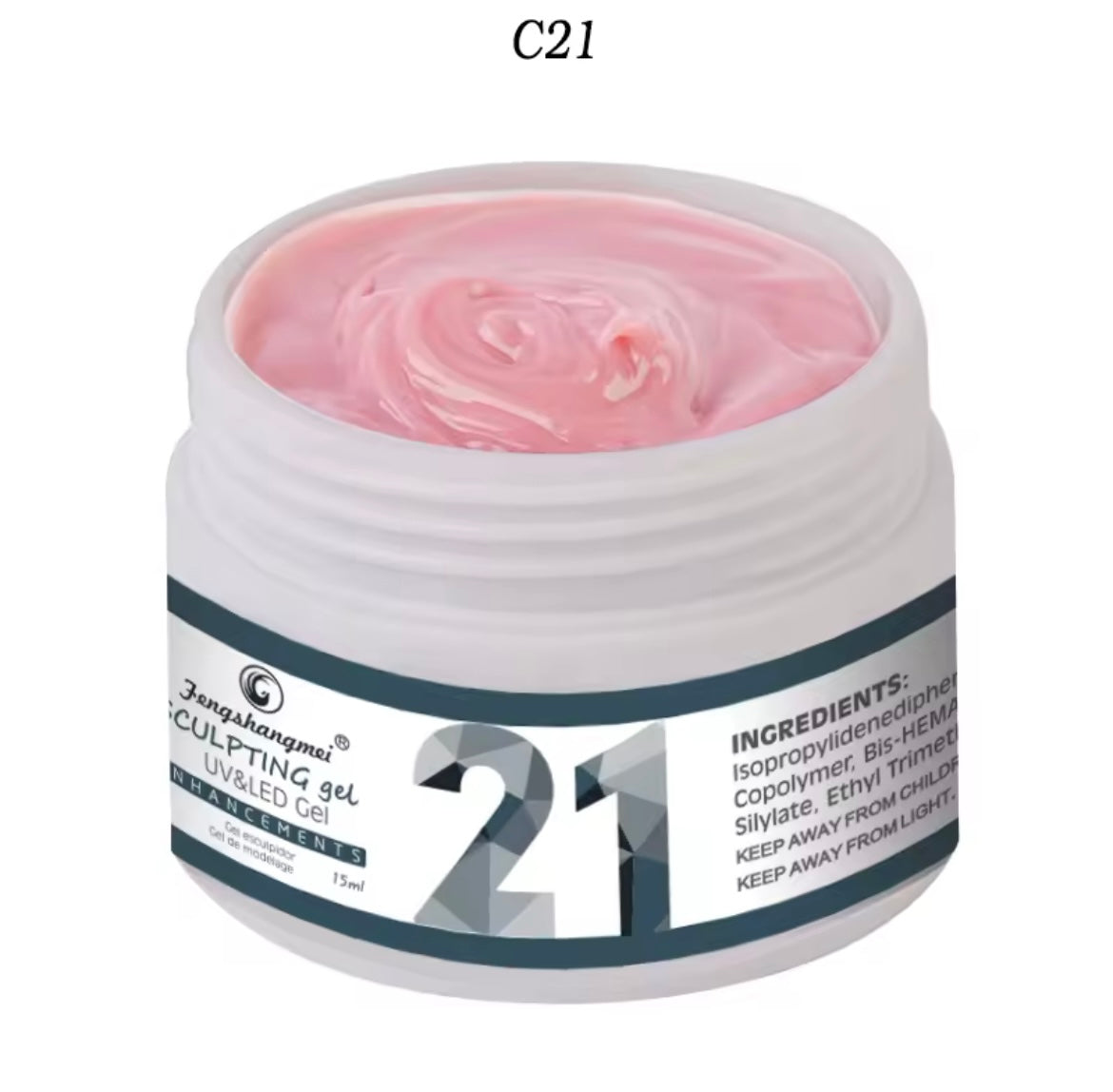 Gel Constructeur Led/Uv 15G Et Gel D'Extension Extension Dure Et Rapide Retrait Facile