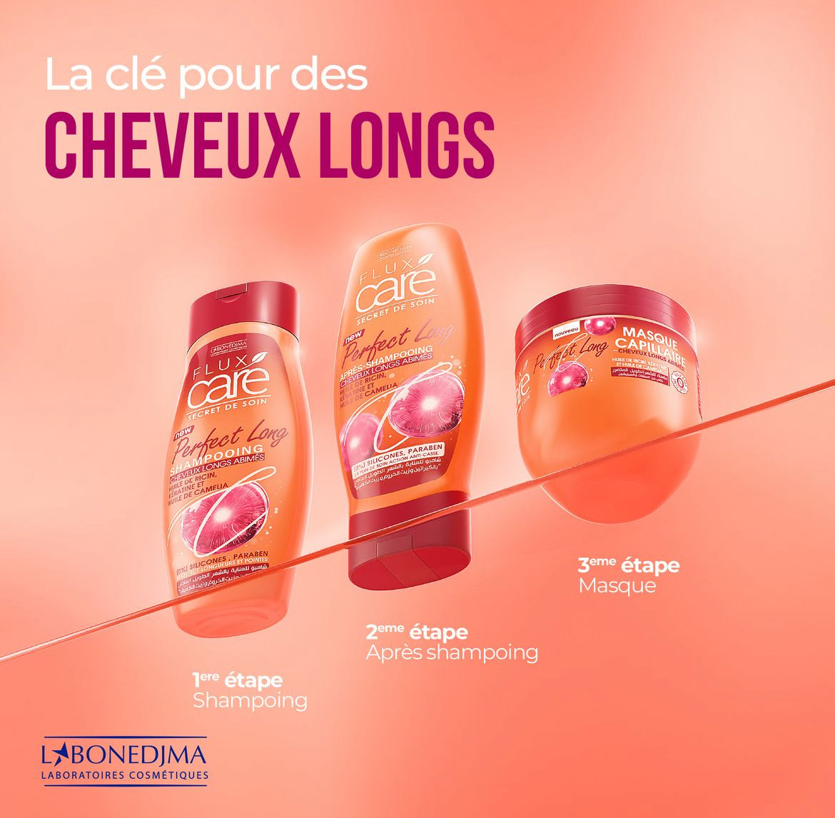 Flux Care Shampoing Secret De Soin New Perfect Long