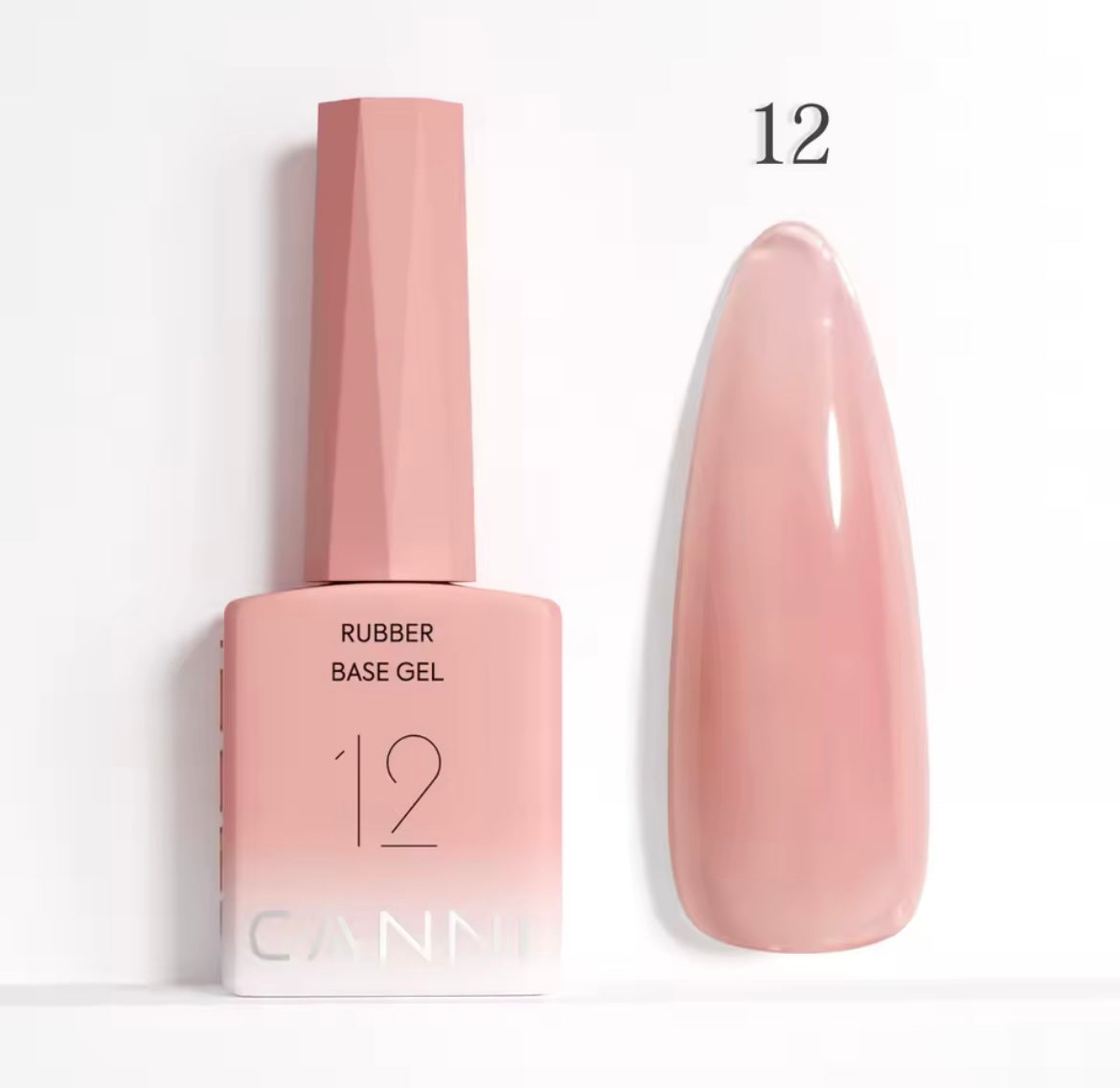 Canni Gel De Base En Caoutchouc Souple Tremper Gel Pour Ongles Renforcement Pour Manucure Naturelle