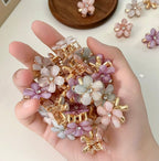 11pcs Pince À Cheveux Fleur Élégante