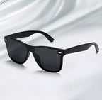 Lunettes De Soleil Noires Classiques Rétro Polyvalentes Pour Hommes Et Femmes