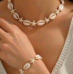 Ensemble Élégance Océan – Collier & Bracelet