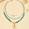 Collier Bohème Océan En Pierres & Perles