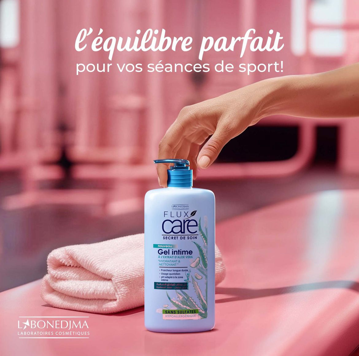 Flux Care Secret De Soin Gel Intime À L'Extrait D’Aloe Vera
