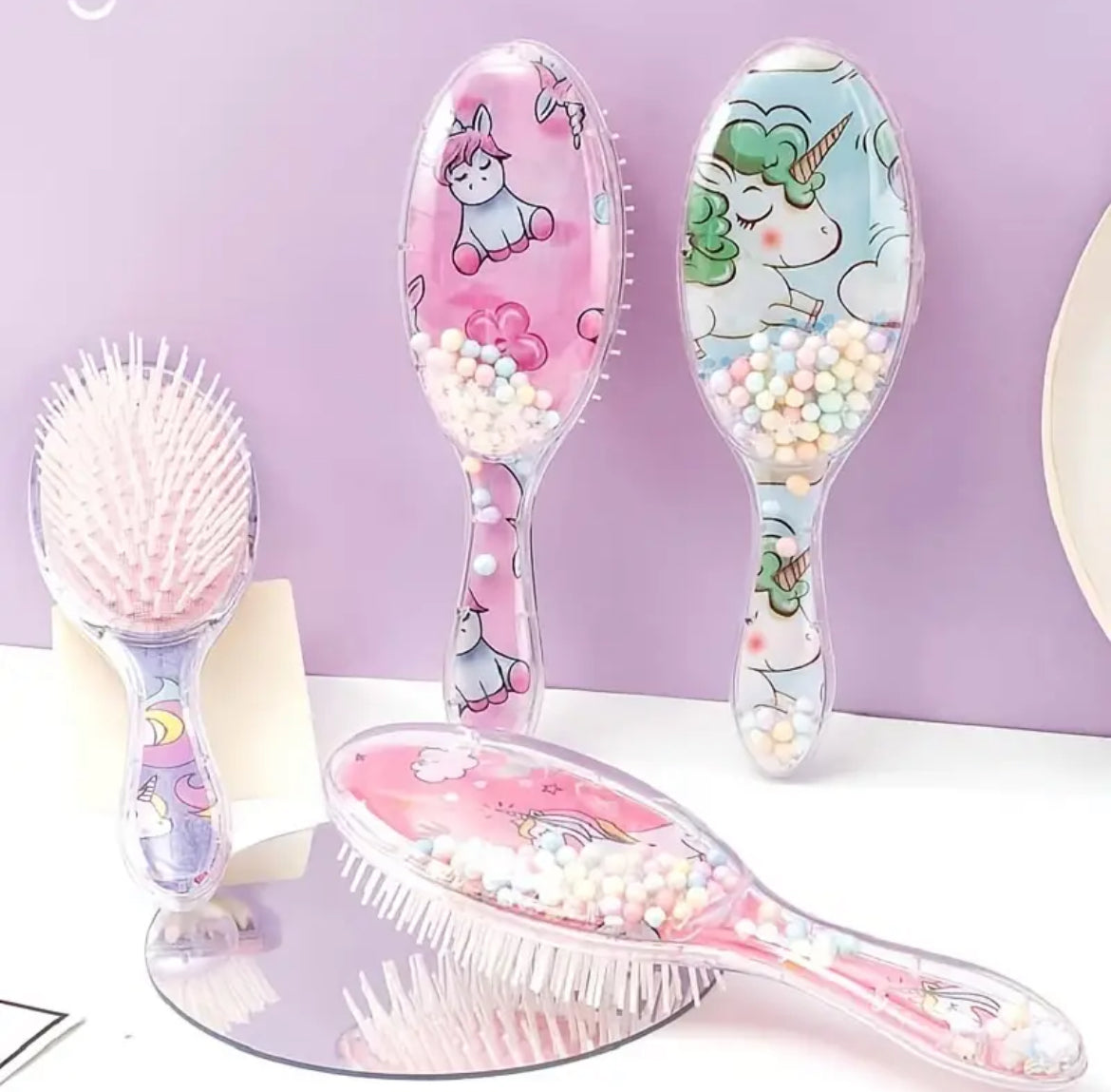 Brosse à cheveux Licorne