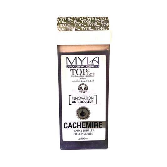 Myla Cartouche de CIRE Dépilatoire Roll-on Cachemire peaux sensibles