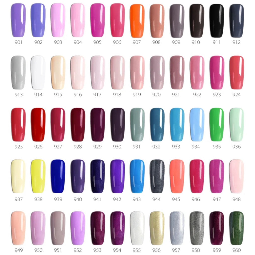 طلاء أظافر جل فيناليسا VIP1 60 لونًا شبه دائم، قطعة واحدة