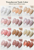 طلاء أظافر جل شبه دائم من كاني CC3، 24 لونًا، مقاوم للأشعة فوق البنفسجية والضوء، 9 مل