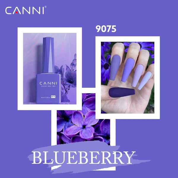 Canni Vernis À Ongles Gel Semi-Permanent Cc4 24 Couleurs Soak Off Color Uv & Led Gel Polish 9Ml