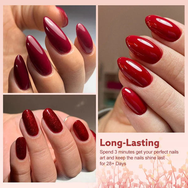 Canni Vernis À Ongles Gel Semi-Permanent Cc5 24 Couleurs Soak Off Color Uv & Led Gel Polish 9Ml