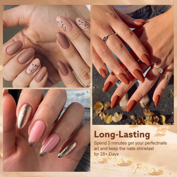 طلاء أظافر كاني Cc6 جل شبه دائم، 24 لونًا، مقاوم للأشعة فوق البنفسجية والضوء، 9 مل