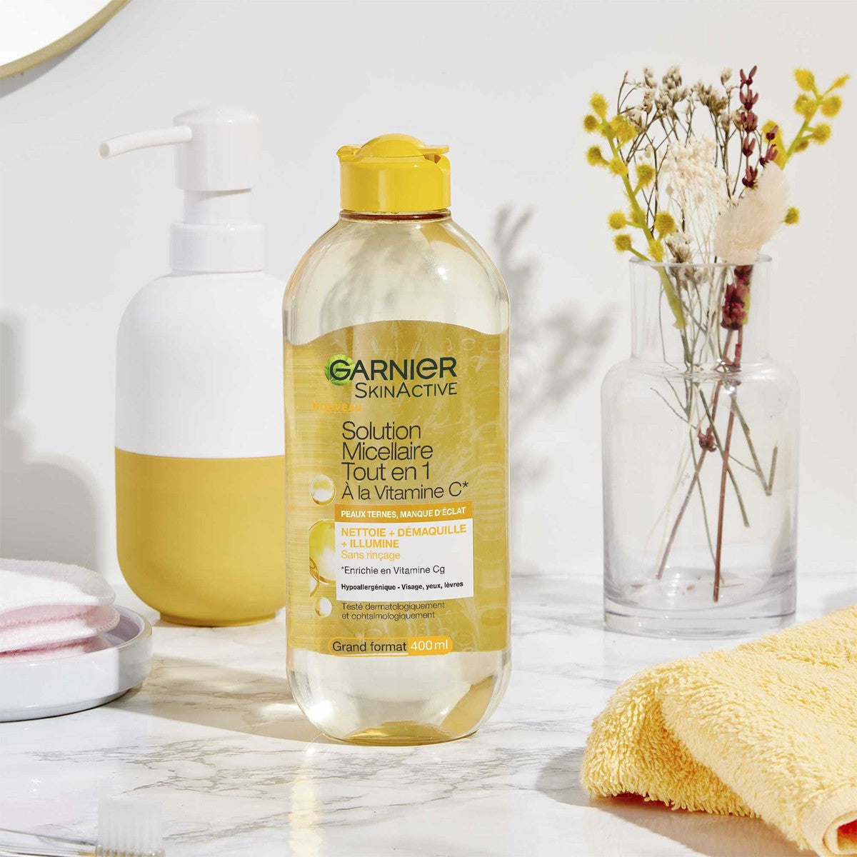 Garnier Eau Micellaire Skinactive - Vitamine C Peaux Ternes