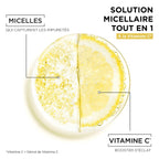 ماء ميسيلار سكين أكتيف من جرانير - فيتامين سي للبشرة الباهتة