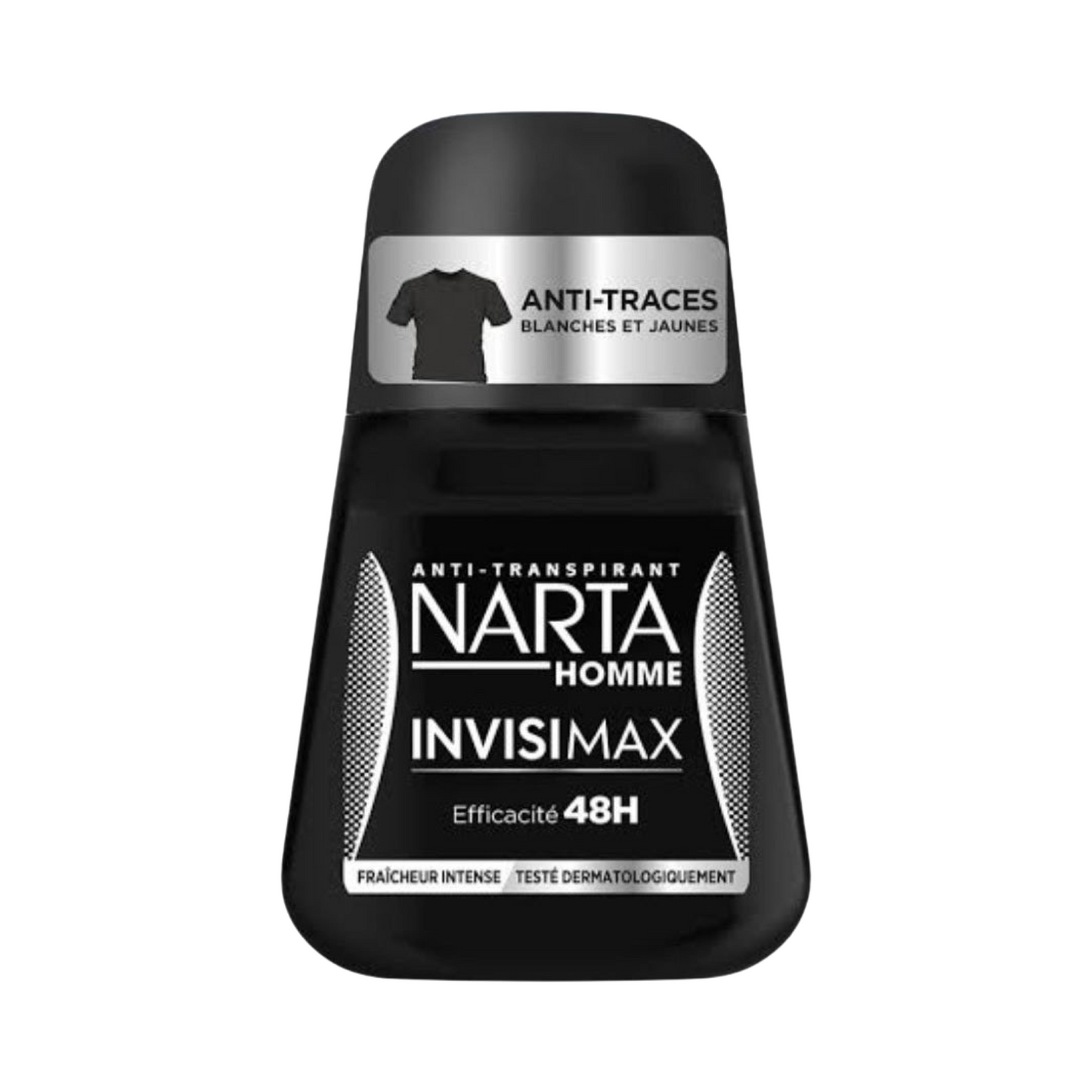 Narta Déodorant Anti-Transpirant InvisiMax efficacité 48 h Fraîcheur Intense roll-on