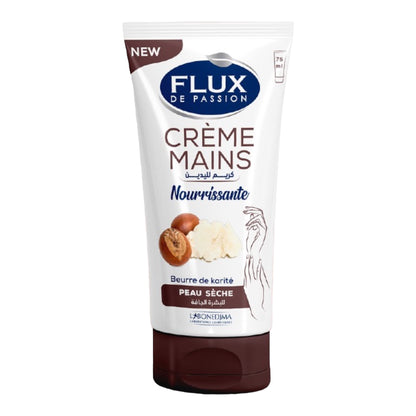 Flux de Passion Crème Mains Beurre de Karité pour Peaux Sèches