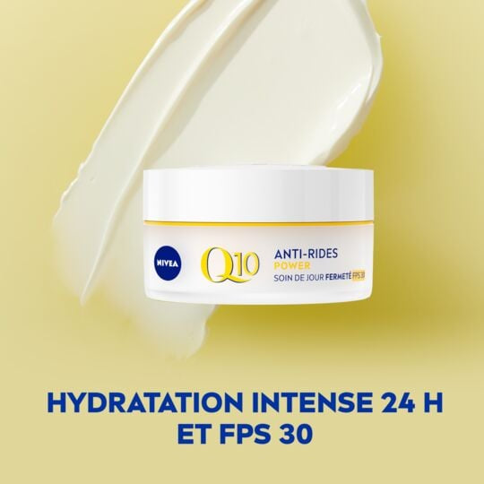 NIVEA Q10 Power Soin de Jour Anti-Rides +Fermeté FPS15