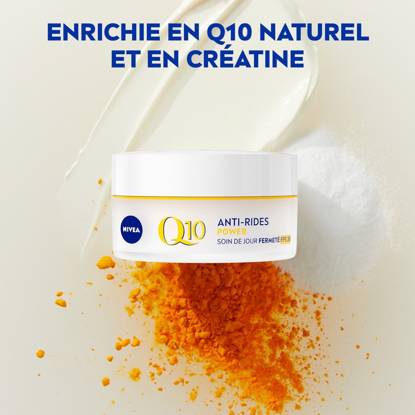 NIVEA Q10 Power Soin de Jour Anti-Rides +Fermeté FPS15