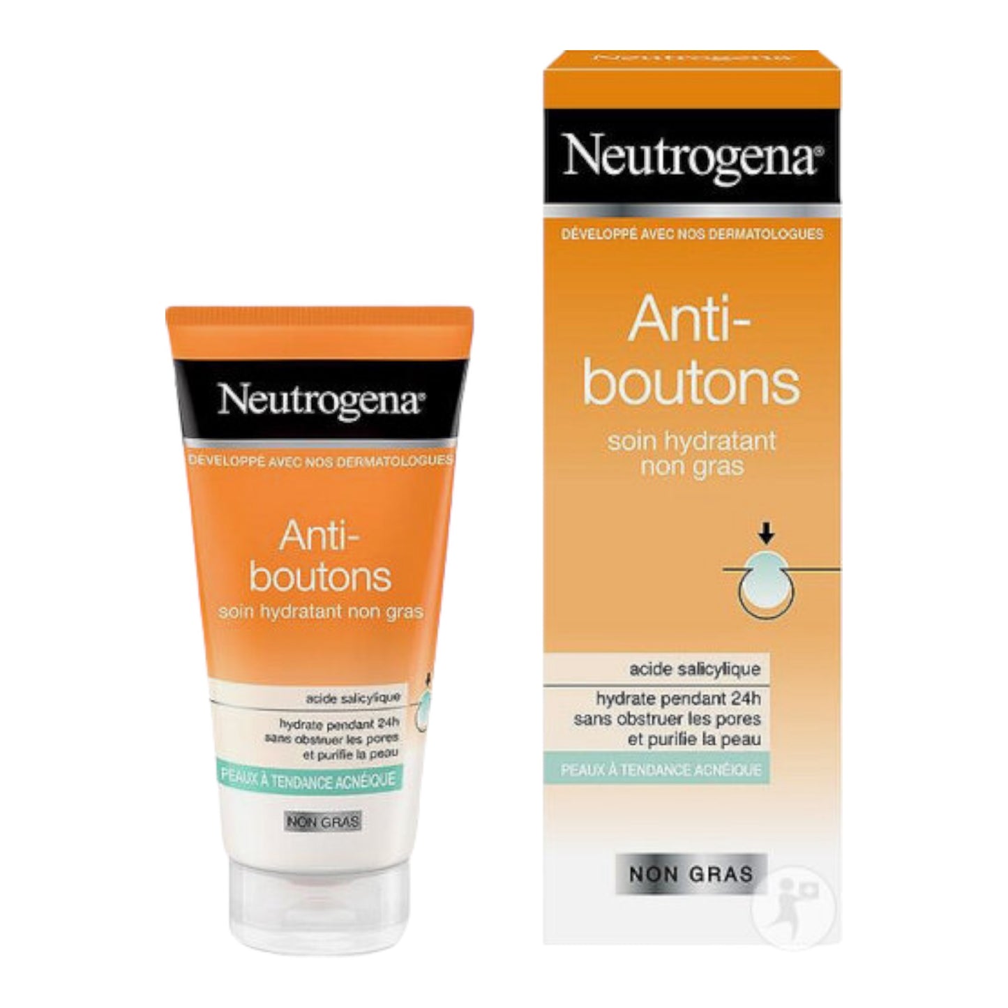 Neutrogena Anti-Boutons Soin Hydratant Non-Gras Peaux À Imperfections