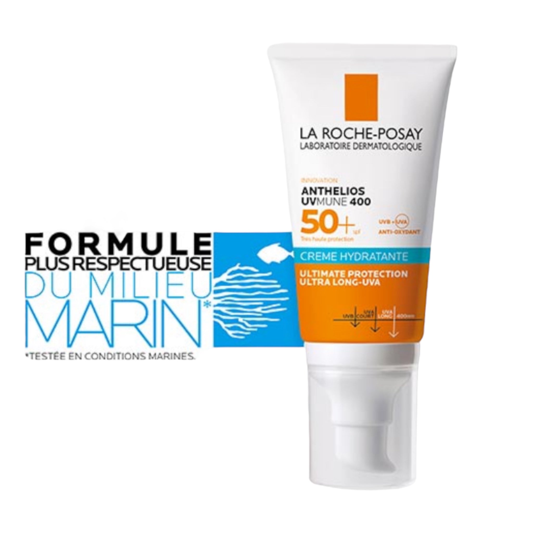 La Roche-Posay Crème Solaire Anthelios Uvmune 400 Peaux Sensibles Spf50+