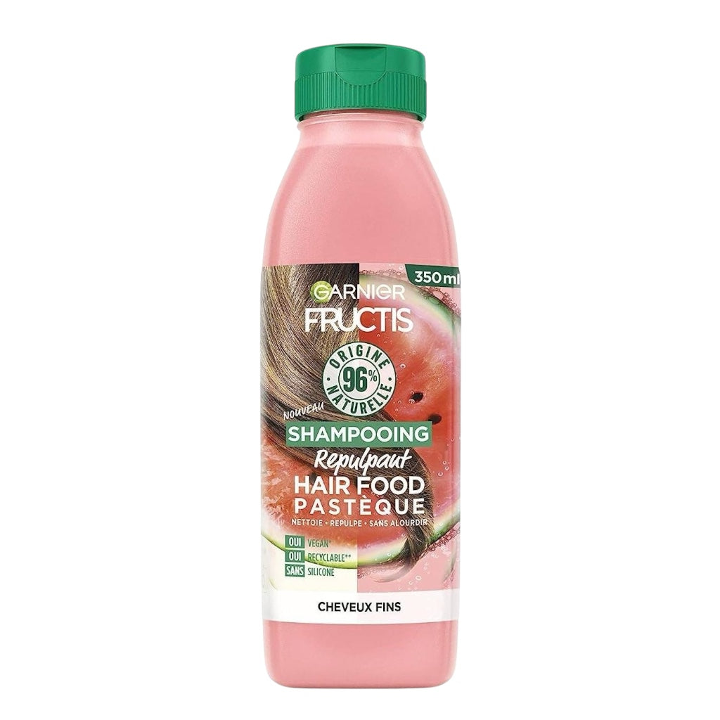 شامبو غارنييه فروكتيس المغذي بالبطيخ فقط للشعر الناعم