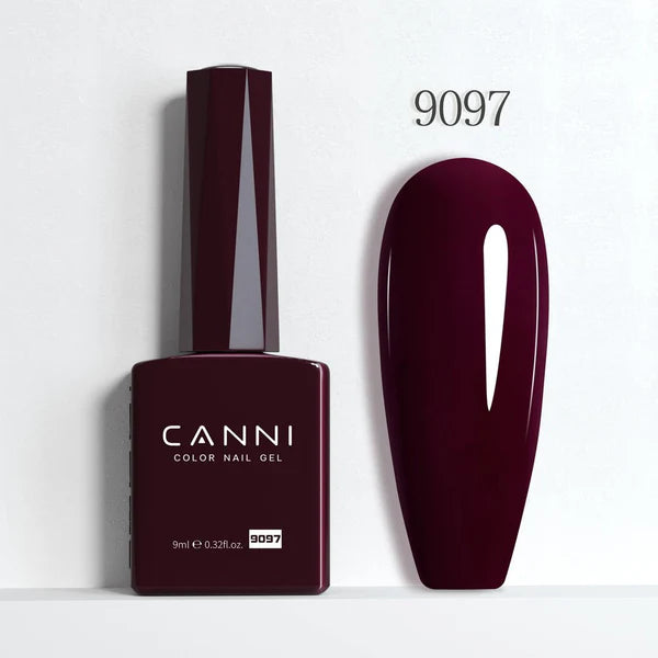 Canni Vernis À Ongles Gel Semi-Permanent Cc5 24 Couleurs Soak Off Color Uv & Led Gel Polish 9Ml